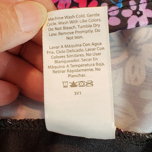 Wonder Nation Floral Swim Top size L (10-12) - Picture 9 of 9